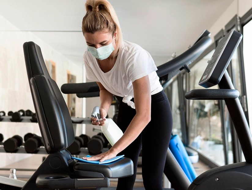 Уборка фитнес-клубов